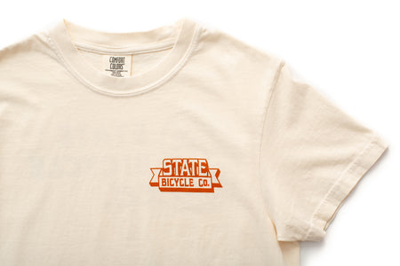 product State Bicycle Co. - "Designed in the Desert" - T-Shirt (Ivory)
