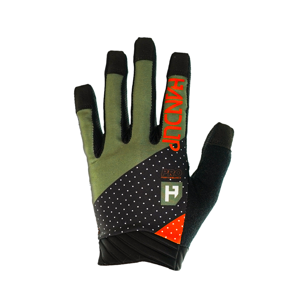 Pro Performance Glove - Olive/Orange by Handup Gloves