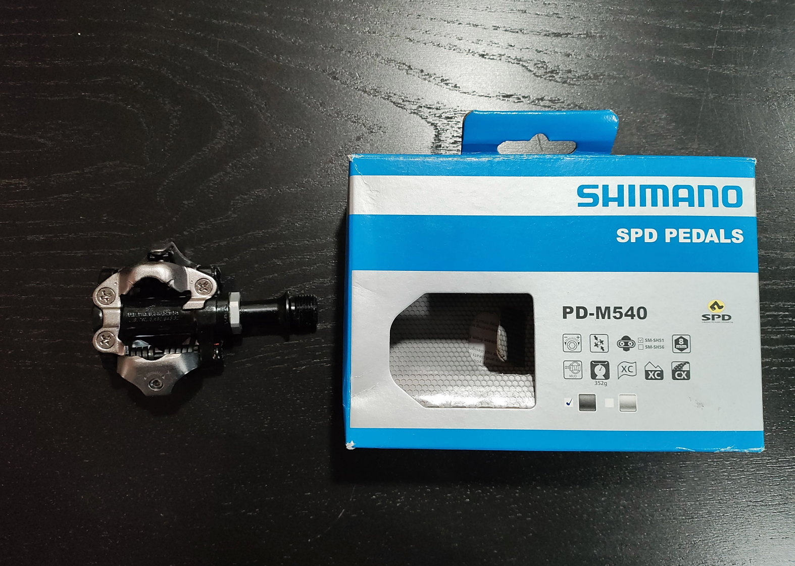 Shimano top 540 pedals