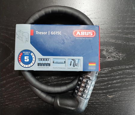 product #RS4 - ABUS Tresor 6615C Lock - Like-New Condition