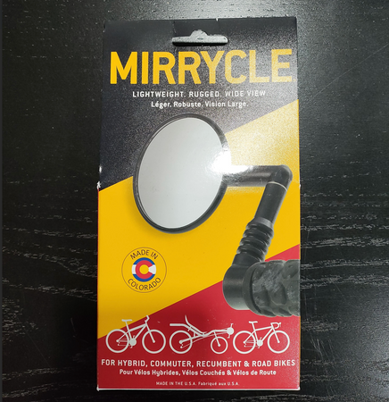 product #RS10 - Mirrycle Handlebar Mirror - Like-New Condition