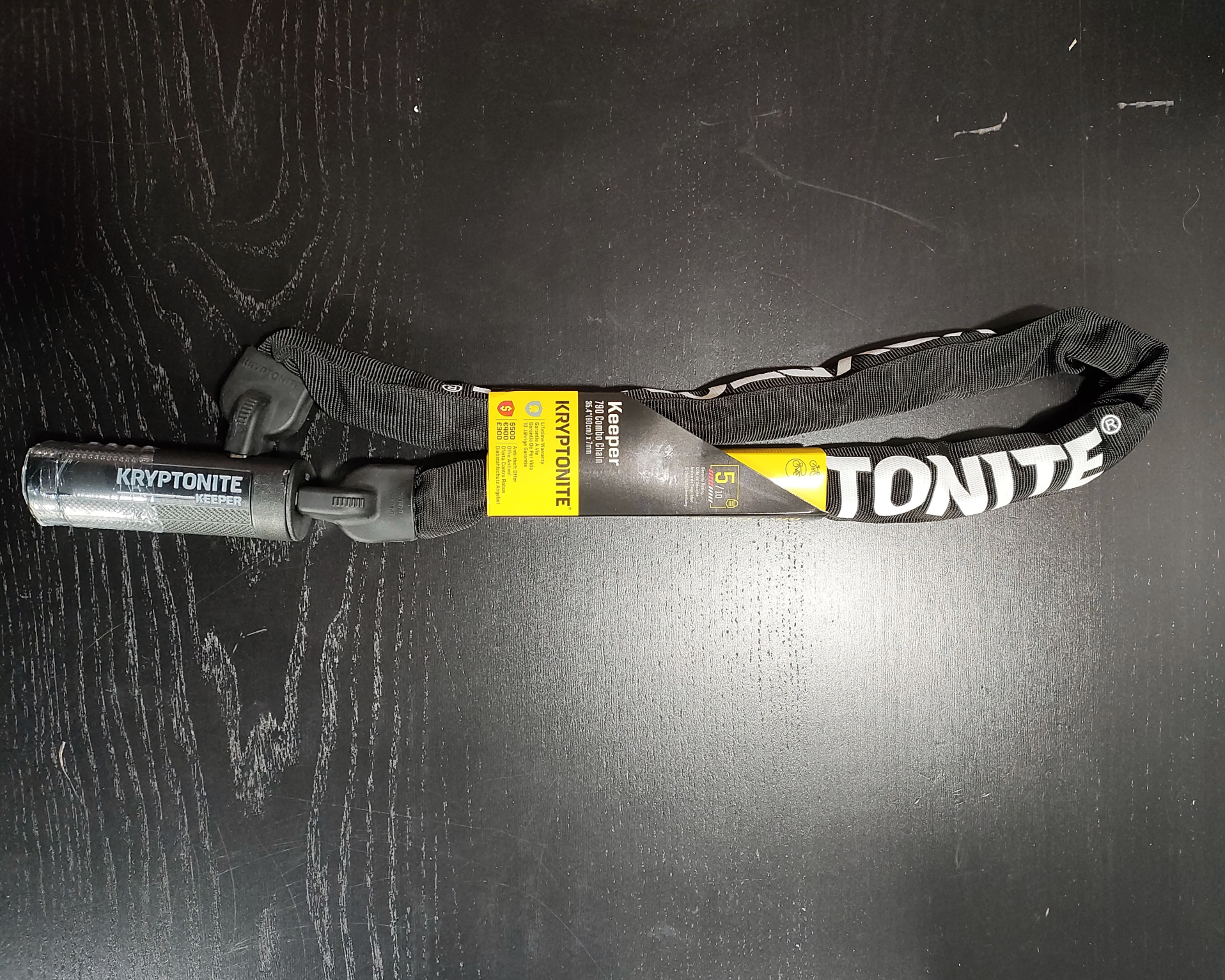 Kryptonite keeper online 790 combo chain