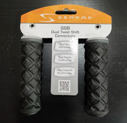 #RS23 - Serfas Gripshift Grips - Like-New Condition