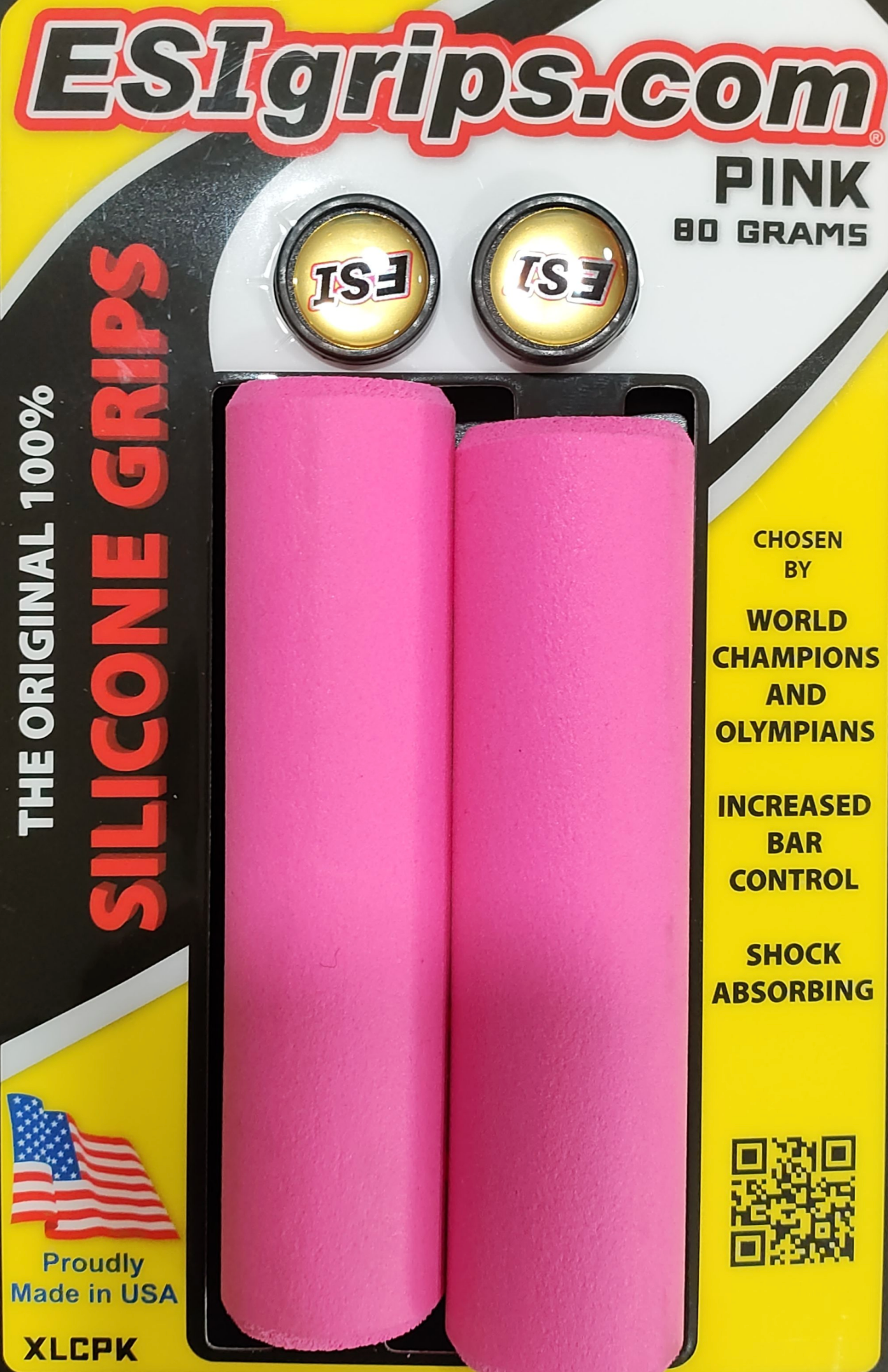 RS33 - ESI Grips, EXTRA-Chunky, Pink