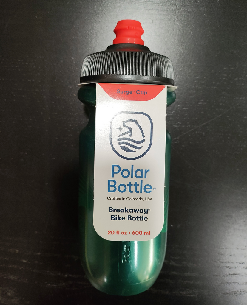 #RS41 - Polar Breakaway® 20oz Bottle - Green - Non-Insulated