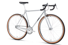 4130 - Satin Silver – (Fixed Gear / Single-Speed)