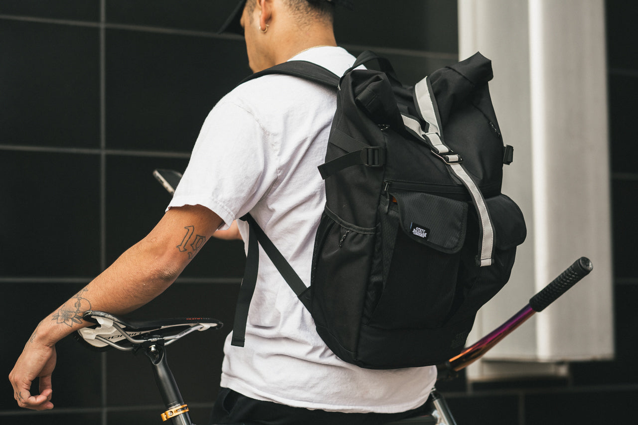 State Bicycle Commuter Rolltop Backpack State Bicycle