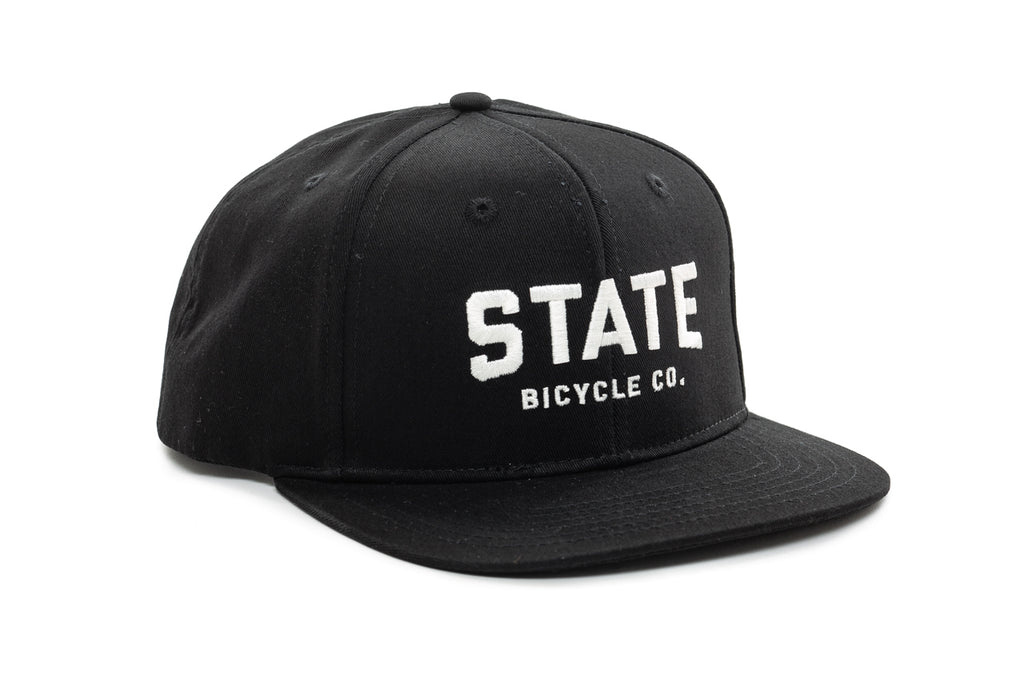 State Bicycle Co. - Cotton Snapback Hat (Black)
