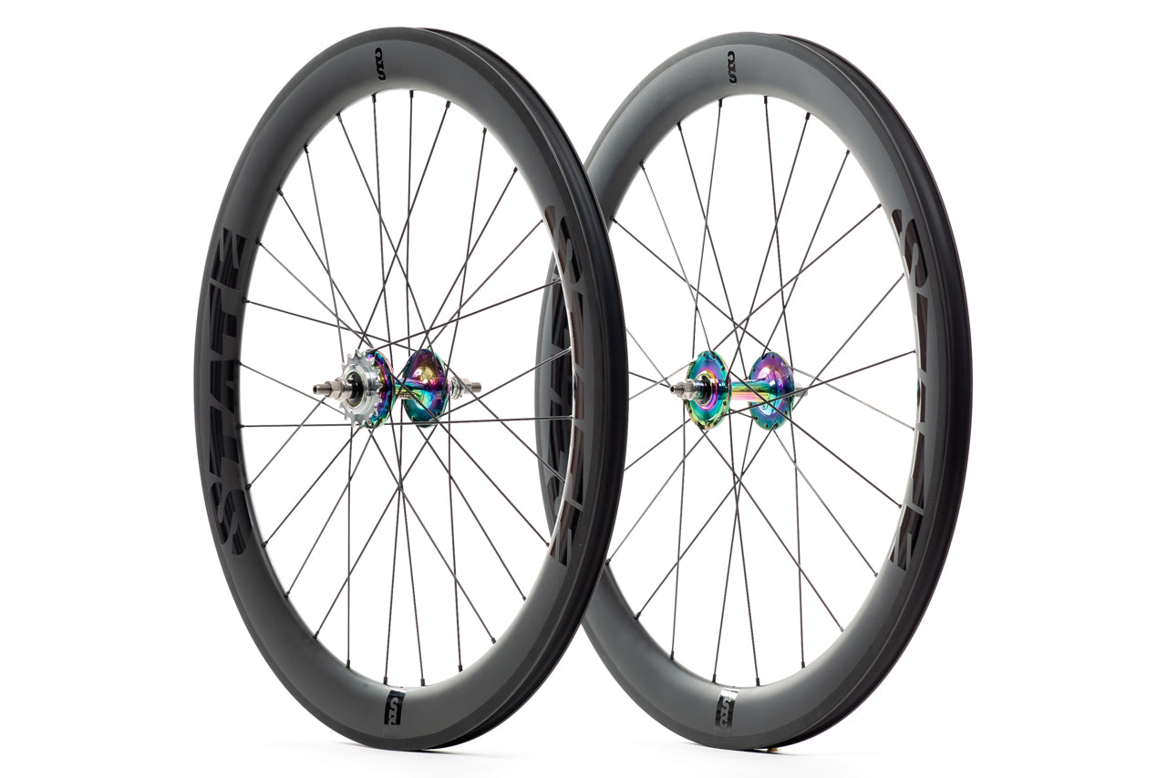 fixed gear carbon wheelset State Bicycle Co