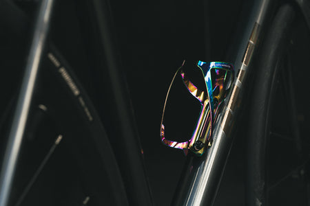 product State Bicycle Co. - Metallic Series Bottle Cage - Galaxy / Oil Slick