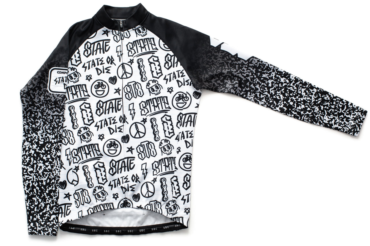 Cycling sales fleece jersey