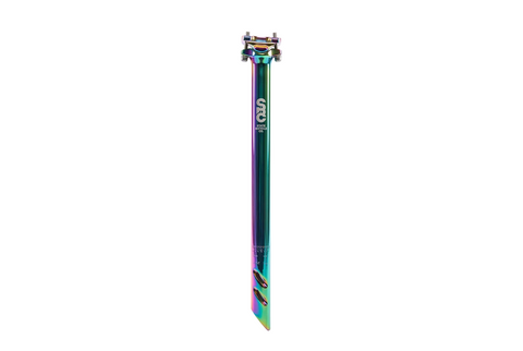 State Bicycle Co. -"Galaxy" Oil Slick Seatpost