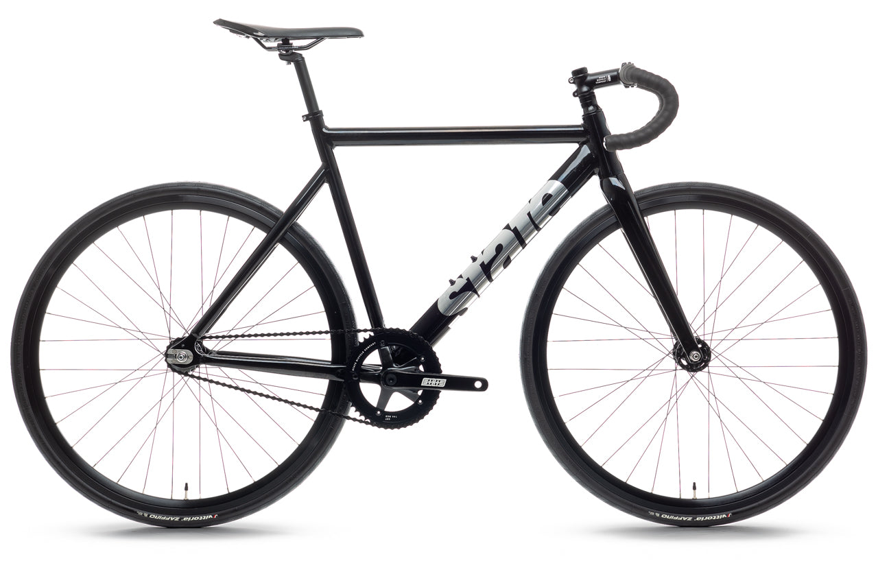 black label rennrad 6061 Black Label v3 - Black / Mirror 55 cm (Riders 5'8"