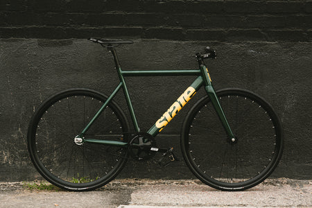 product outdoor - 6061 Black Label v3 - Green / Gold-6061 Black Label-State Bicycle Co.-State Bicycle Co.