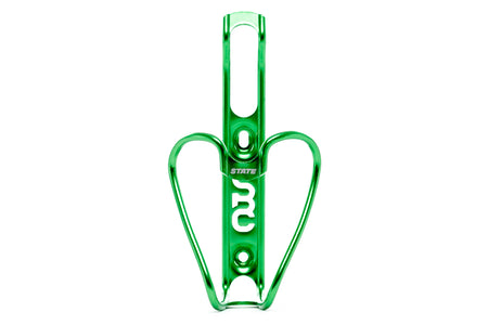 product State Bicycle Co. Monogram 6061 Aluminum Anodized Bottle Cage - Green