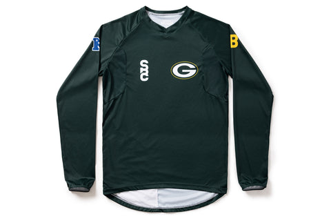 State Bicycle Co. | NFL Collection – Long-Sleeve MTB Jersey – Green Bay Packers