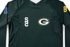 #NFLJ-GB – NFL Collection | Long Sleeve MTB Jersey – Green Bay Packers (Size Small, Like-New – Washed for Photos)
