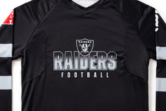 #NFLJ-LV – NFL Collection | Long Sleeve MTB Jersey – Las Vegas Raiders (Size Medium, Like-New – Washed for Photos)