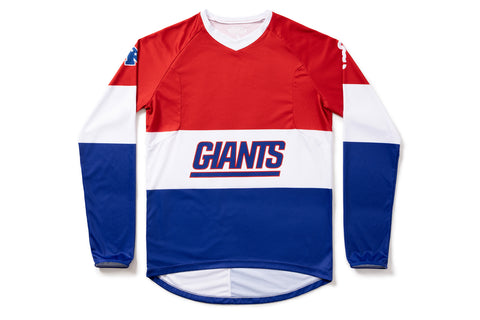#NFLJ-NYG – NFL Collection | Long Sleeve MTB Jersey – NY Giants (Size Small, Like-New – Washed for Photos)