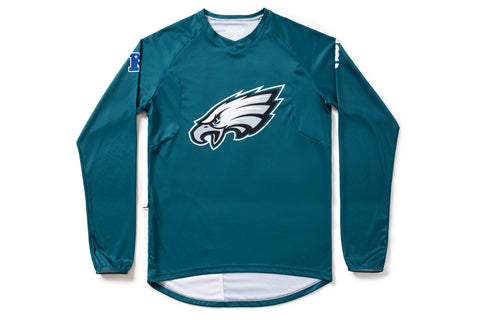 State Bicycle Co. | NFL Collection – Long-Sleeve MTB Jersey – Philadelphia Eagles