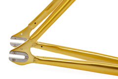 State Bicycle Co. x Liquid Death - 6061 Black Label v3 Frame Set - 24 Karat Casket