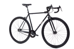 4130 - Matte Black / Mirror – (Fixed Gear / Single-Speed)