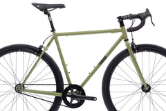 4130 - Matte Olive – (Fixed Gear / Single-Speed)