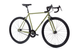 4130 - Matte Olive – (Fixed Gear / Single-Speed)