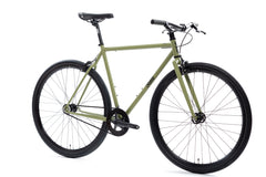 4130 - Matte Olive – (Fixed Gear / Single-Speed)