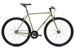 4130 - Matte Olive – (Fixed Gear / Single-Speed)