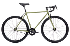 4130 - Matte Olive – (Fixed Gear / Single-Speed)