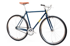 4130 - Navy / Gold – (Fixed Gear / Single-Speed)