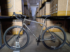 #1715 – 4130 All-Road Gen 2 | Raw Phosphate / 700c / Drops (55cm, Excellent Used)