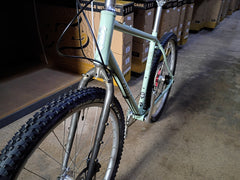 #1717 – 4130 10-Speed | Mint Chocolate Chip/ Flat Bar / 650b (51cm, Excellent)