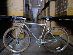#1725 – 4130 Fixed Gear / Single Speed | Silver / Drops (52cm, Excellent)