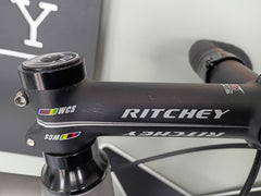 #1726 – Titanium Track Bike | Carbon GRT Wheels / Aerodash Crankset / Drops (58cm, Open Box)