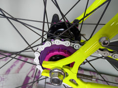 #1729NS – 4130 Fixed Gear / Single Speed | Volt / Custom Pista Build (59cm, Mixed New & Used)