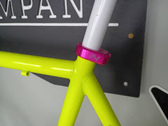 #1729NS – 4130 Fixed Gear / Single Speed | Volt / Custom Pista Build (59cm, Mixed New & Used)
