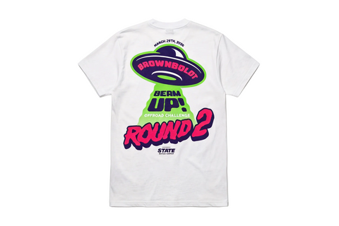 State Bicycle Co. - Brownboldt “Beam Up” Round 2 T-Shirt