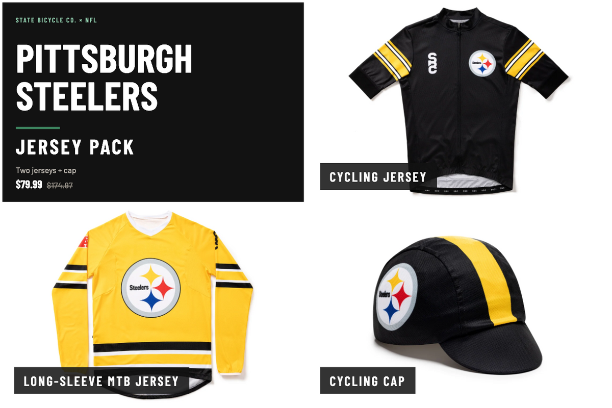 State Bicycle Co. | NFL Collection - Jersey Pack - Pittsburgh Steelers