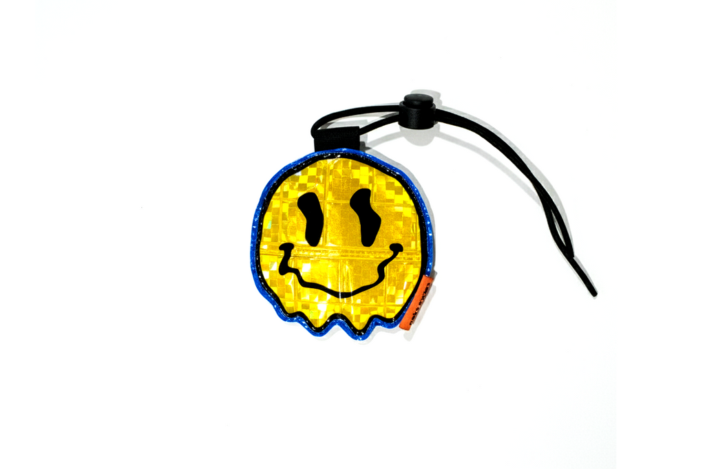 Drippy Smiley Safety Reflector