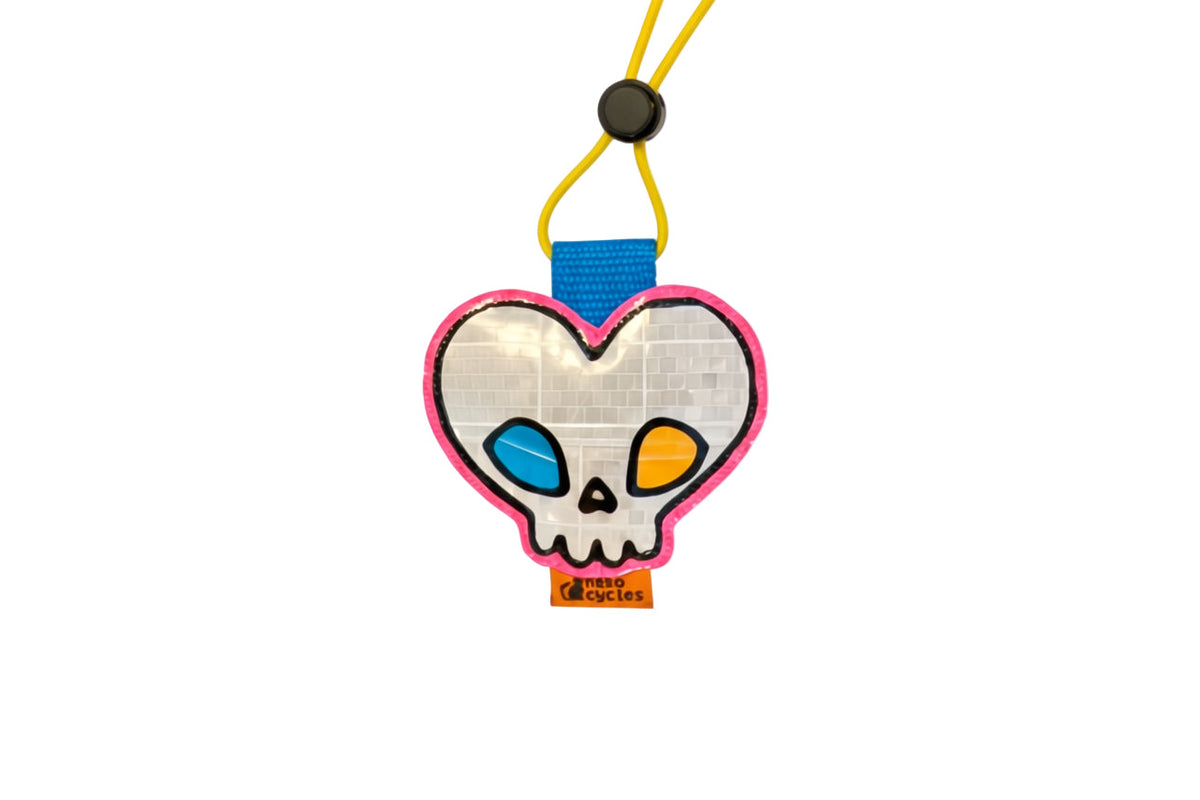 Heart Skull - Safety Reflector