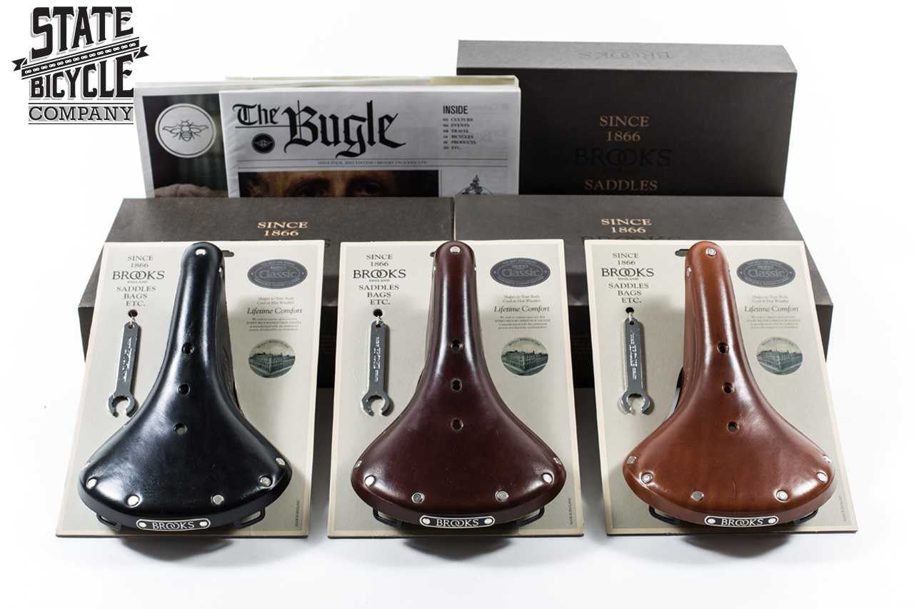 Brooks B17 Premium Leather Saddle State Bicycle Co