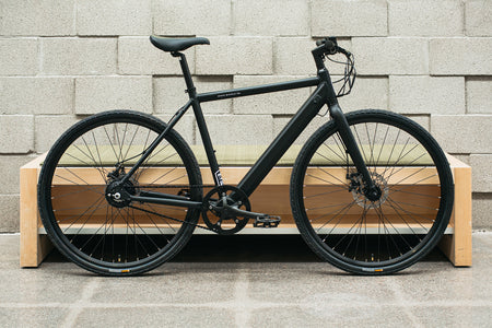 product 6061 - eBike Commuter - Matte Black-State Bicycle Co.-outdoor