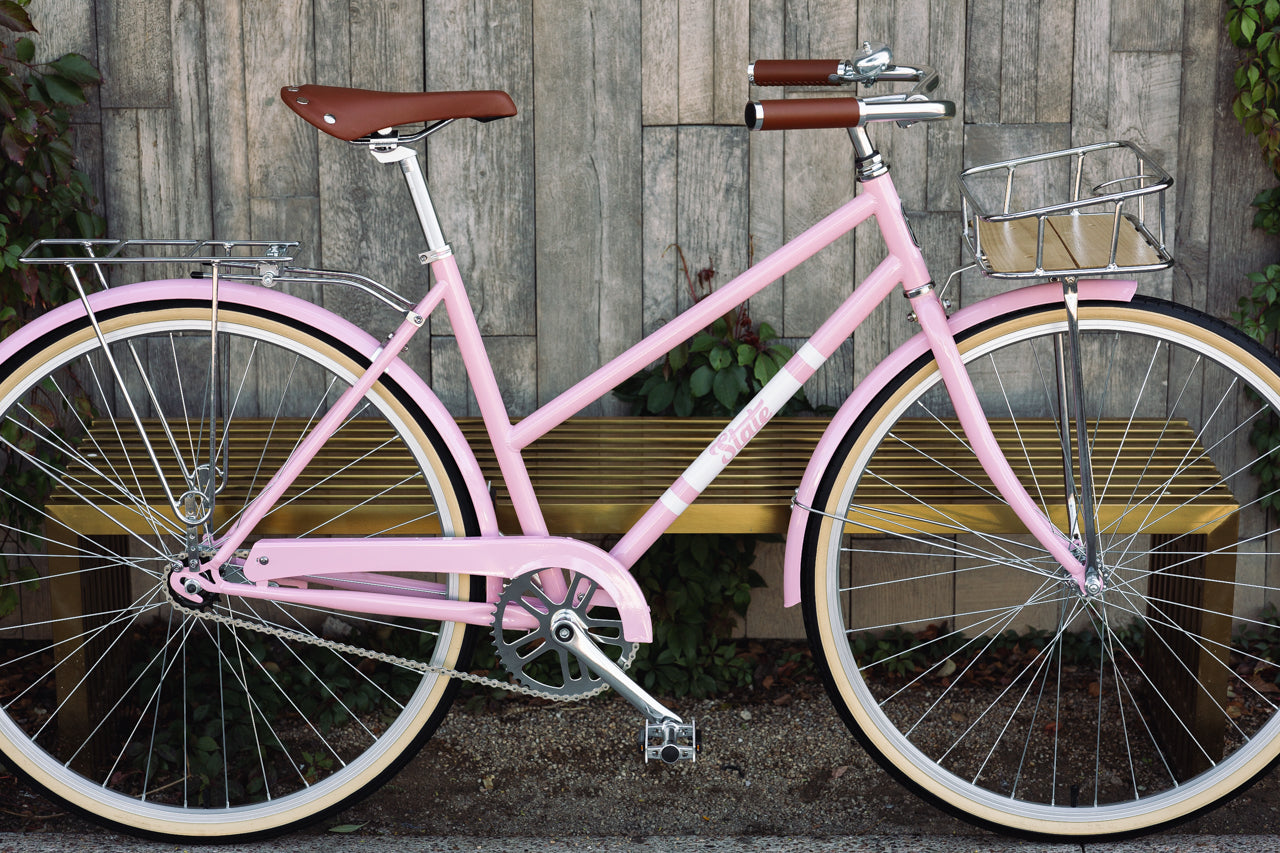 rosa citybike City Bike - Bubble-Gum (3 Speed) Large (53 cm - Riders 5'9"