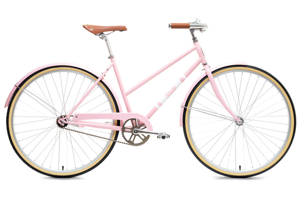singlespeed citybike City Bike - Bubble-Gum (Single-Speed) Large (53 cm - Riders 5'9"