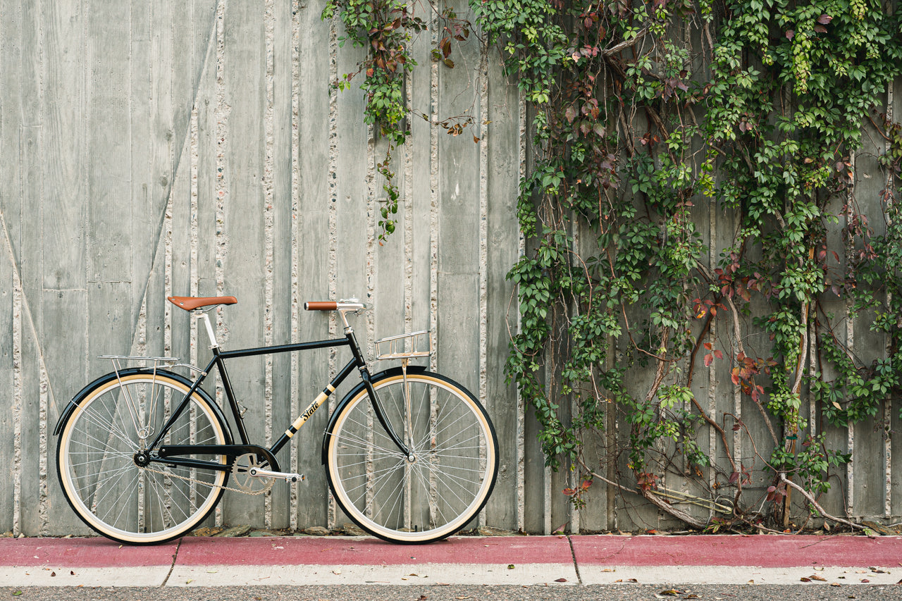 citybike lüneburg City Bike - The Black & Tan (Single-Speed) Small (48 cm - Riders 5'6"