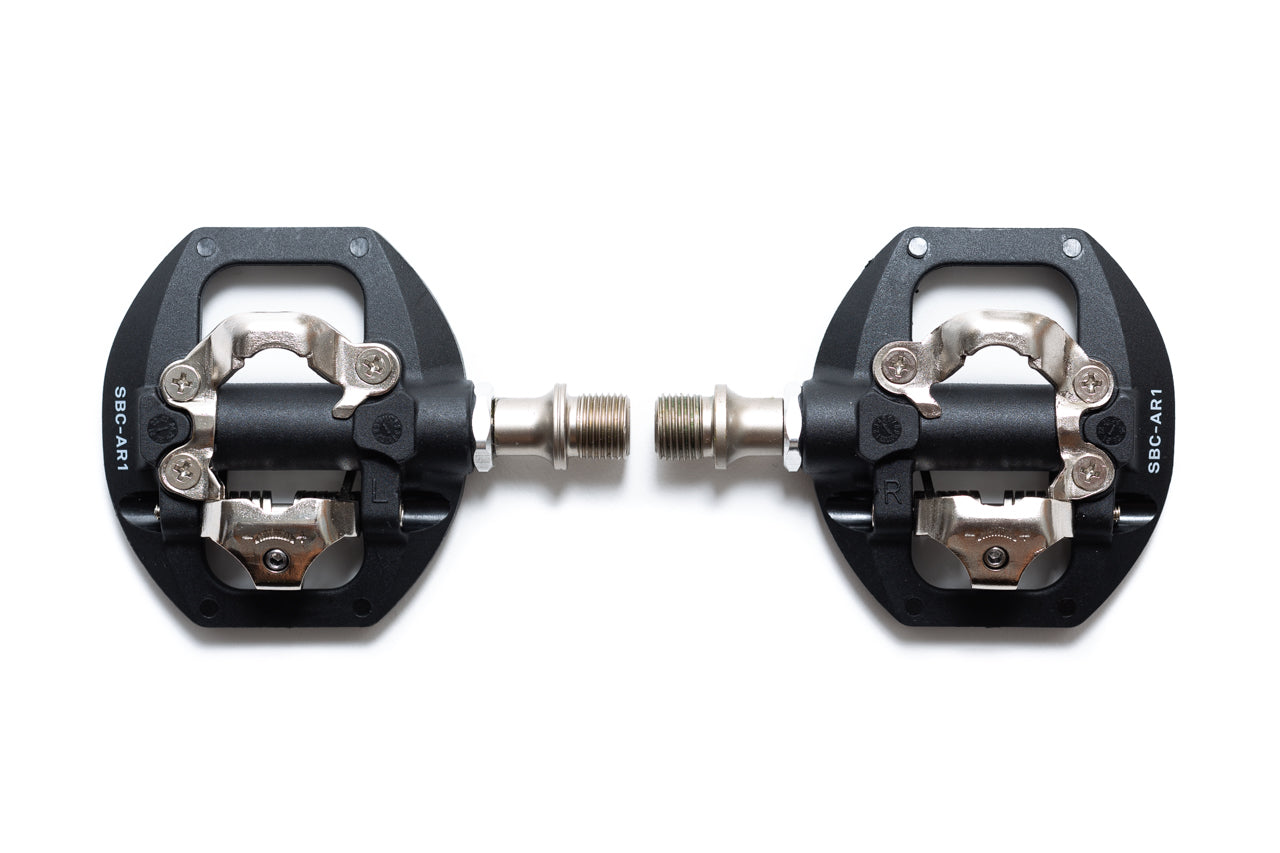 combo bike pedals All-Road Platform / Clipless Combo Pedal (SPD Compatible)