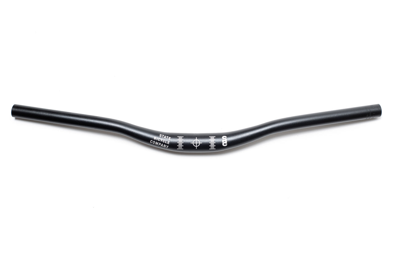 State Bicycle Co: Wide Riser Handlebar (Black) State Bicycle