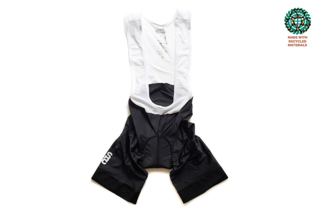 State Bicycle Co. - Black Bibs  - Sustainable Clothing Collection